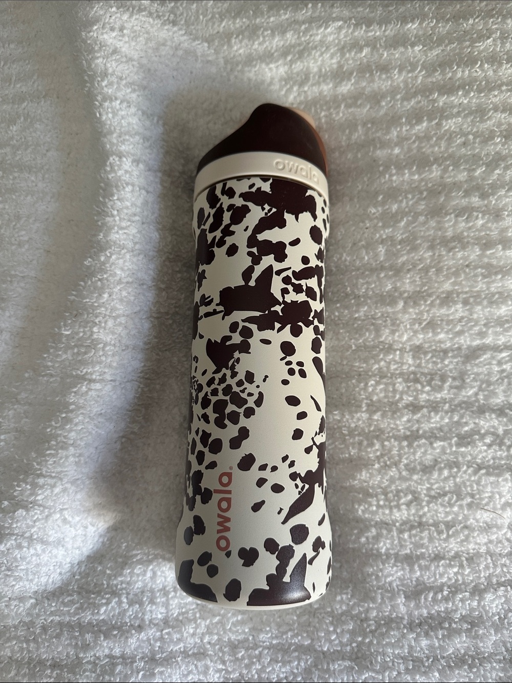 Owala Cow print water bottle